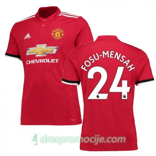 Manchester United Dres FOSU MENSAH Domaći 2017/18 Kratkih Rukava Manchester United Dres FOSU MENSAH Domaći 2017/18 Kratkih Rukava