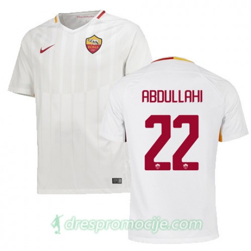 Roma Dres ABDULLAHI Gostujući 2017/18 Kratkih Rukava Roma Dres ABDULLAHI Gostujući 2017/18 Kratkih Rukava