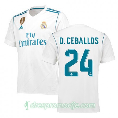 Real Madrid Dres DANI CEBALLOS Domaći 2017/18 Kratkih Rukava Real Madrid Dres DANI CEBALLOS Domaći 2017/18 Kratkih Rukava