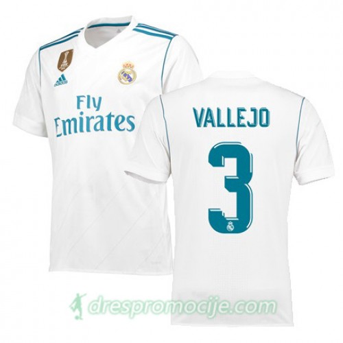 Real Madrid Dres JESUS VALLEJO Domaći 2017/18 Kratkih Rukava Real Madrid Dres JESUS VALLEJO Domaći 2017/18 Kratkih Rukava