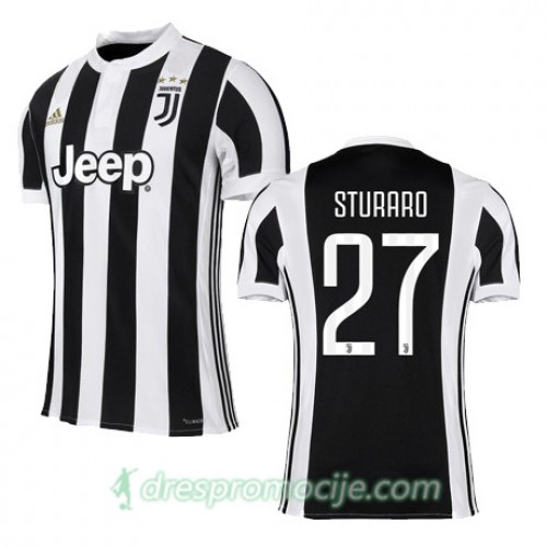 Juventus Dres STURARO Domaći 2017/18 Kratkih Rukava Juventus Dres STURARO Domaći 2017/18 Kratkih Rukava