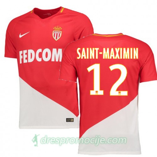 AS Monaco FC Dres SAINT-MAXIMIN Domaći 2017/18 Kratkih Rukava AS Monaco FC Dres SAINT-MAXIMIN Domaći 2017/18 Kratkih Rukava