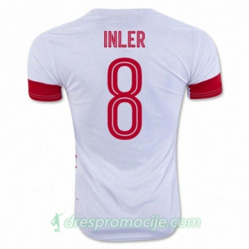 Švicarska Dres GOKHAN INLER Gostujući Euro 2016 Švicarska Dres GOKHAN INLER Gostujući Euro 2016