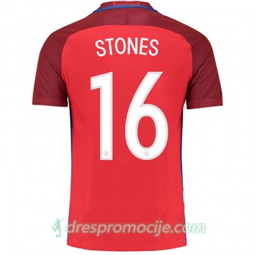 Engleska Dres STONES Gostujući Euro 2016 Engleska Dres STONES Gostujući Euro 2016