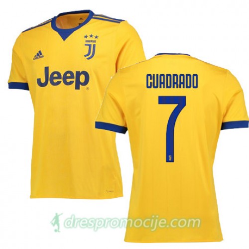 Juventus Dres CUADRADO Gostujući 2017/18 Kratkih Rukava Juventus Dres CUADRADO Gostujući 2017/18 Kratkih Rukava