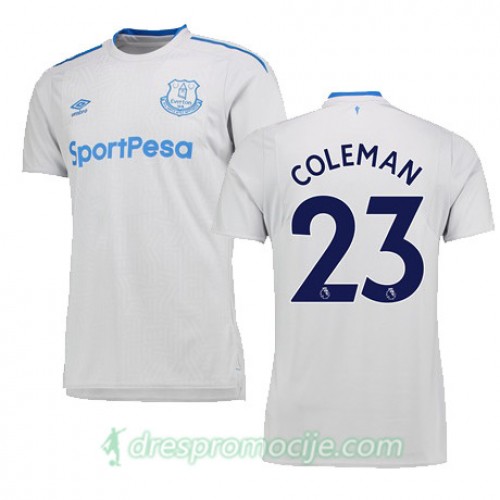 Everton Dres COLEMAN Gostujući 2017/18 Kratkih Rukava Everton Dres COLEMAN Gostujući 2017/18 Kratkih Rukava