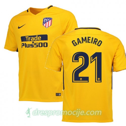Atlético Madrid Dres GAMEIRO Gostujući 2017/18 Kratkih Rukava Atlético Madrid Dres GAMEIRO Gostujući 2017/18 Kratkih Rukava