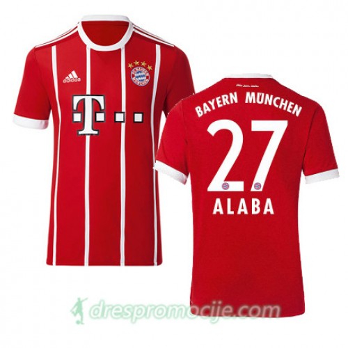 FC Bayern München Dres ALABA Domaći 2017/18 Kratkih Rukava FC Bayern München Dres ALABA Domaći 2017/18 Kratkih Rukava