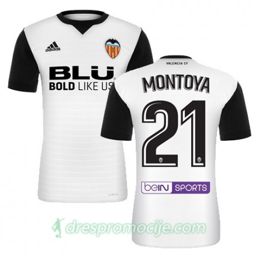 Valencia C.F. Dres MONTOYA Domaći 2017/18 Kratkih Rukava Valencia C.F. Dres MONTOYA Domaći 2017/18 Kratkih Rukava
