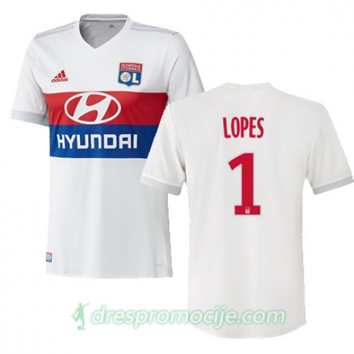 Olympique Lyonnais Dres ANTHONY LOPES Domaći 2017/18 Kratkih Rukava Olympique Lyonnais Dres ANTHONY LOPES Domaći 2017/18 Kratkih Rukava
