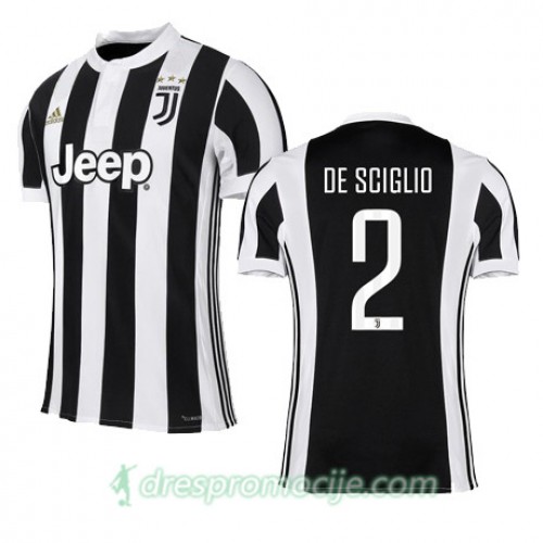 Juventus Dres DE SCIGLIO Domaći 2017/18 Kratkih Rukava Juventus Dres DE SCIGLIO Domaći 2017/18 Kratkih Rukava