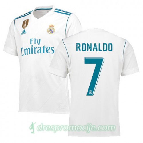 Real Madrid Dres RONALDO Domaći 2017/18 Kratkih Rukava Real Madrid Dres RONALDO Domaći 2017/18 Kratkih Rukava