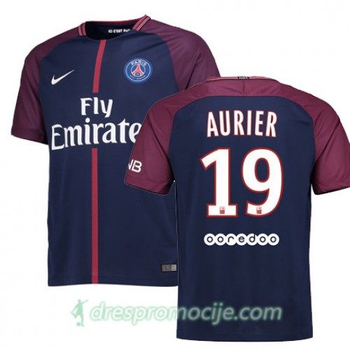 Paris SG Dres SERGE AURIER Domaći 2017/18 Kratkih Rukava Paris SG Dres SERGE AURIER Domaći 2017/18 Kratkih Rukava