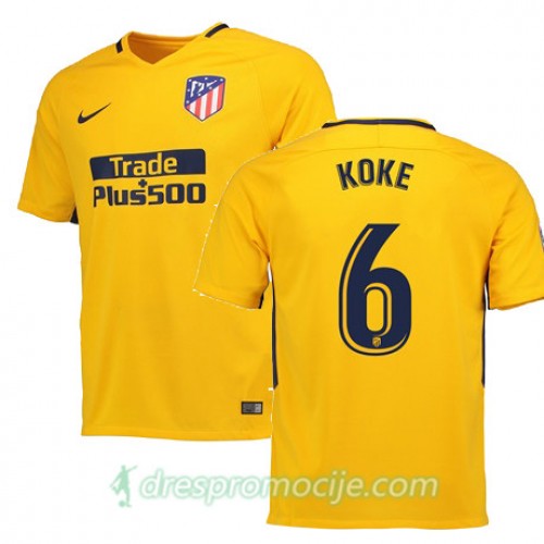 Atlético Madrid Dres KOKE Gostujući 2017/18 Kratkih Rukava Atlético Madrid Dres KOKE Gostujući 2017/18 Kratkih Rukava