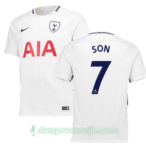 Tottenham Hotspur Dres SON Domaći 2017/18 Kratkih Rukava Tottenham Hotspur Dres SON Domaći 2017/18 Kratkih Rukava