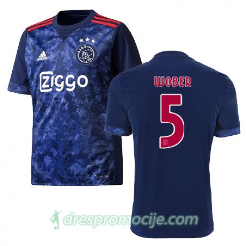 AFC Ajax Dres MAXIMILIAN WOBER Gostujući 2017/18 Kratkih Rukava AFC Ajax Dres MAXIMILIAN WOBER Gostujući 2017/18 Kratkih Rukava