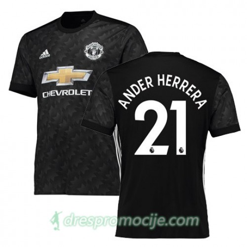 Manchester United Dres HERRERA Gostujući 2017/18 Kratkih Rukava Manchester United Dres HERRERA Gostujući 2017/18 Kratkih Rukava
