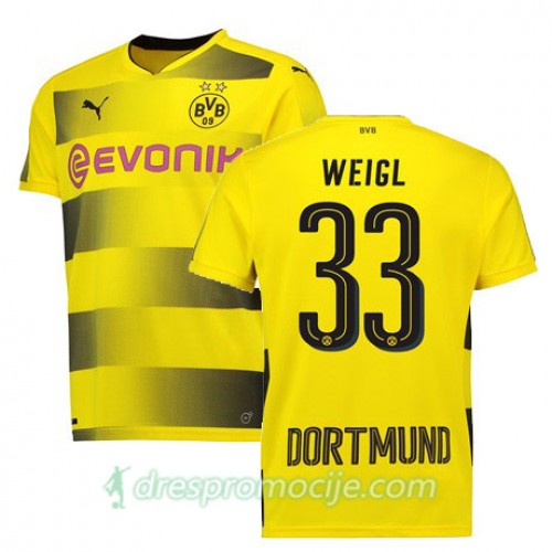 Borussia Dortmund Dres WEIGL Domaći 2017/18 Kratkih Rukava Borussia Dortmund Dres WEIGL Domaći 2017/18 Kratkih Rukava