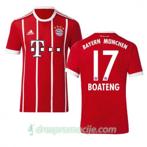 FC Bayern München Dres BOATENG Domaći 2017/18 Kratkih Rukava FC Bayern München Dres BOATENG Domaći 2017/18 Kratkih Rukava