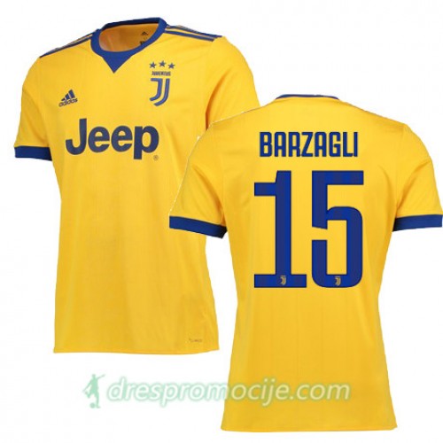 Juventus Dres BARZAGLI Gostujući 2017/18 Kratkih Rukava Juventus Dres BARZAGLI Gostujući 2017/18 Kratkih Rukava