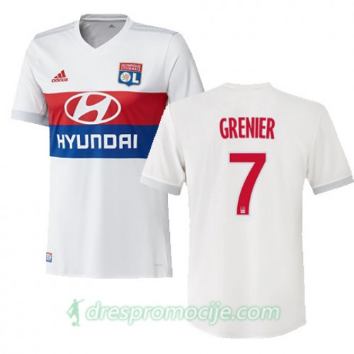 Olympique Lyonnais Dres CLEMENT GRENIER Domaći 2017/18 Kratkih Rukava Olympique Lyonnais Dres CLEMENT GRENIER Domaći 2017/18 Kratkih Rukava
