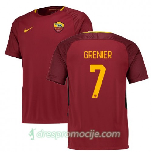 Roma Dres Grenier Domaći 2017/18 Kratkih Rukava Roma Dres Grenier Domaći 2017/18 Kratkih Rukava