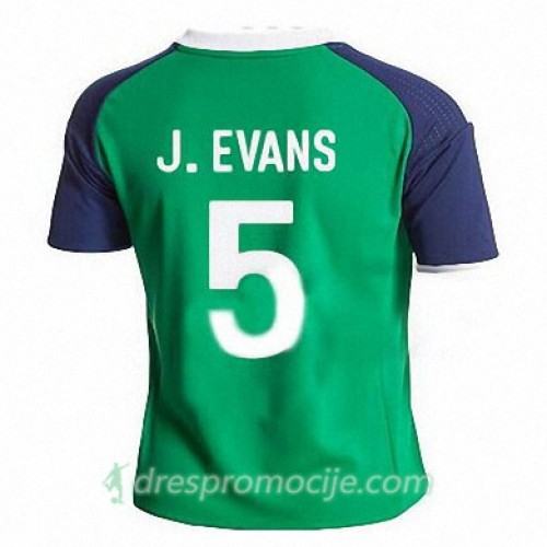 Sjeverna Irska JONNY EVANS Domaći 2016/17 Kratkih Rukava Sjeverna Irska JONNY EVANS Domaći 2016/17 Kratkih Rukava