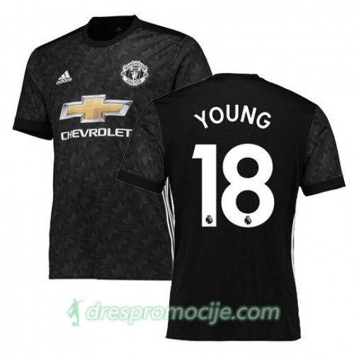 Manchester United Dres YOUNG Gostujući 2017/18 Kratkih Rukava Manchester United Dres YOUNG Gostujući 2017/18 Kratkih Rukava