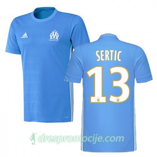 Olympique de Marseille Dres Gregory Sertic Gostujući 2017/18 Kratkih Rukava Olympique de Marseille Dres Gregory Sertic Gostujući 2017/18 Kratkih Rukava