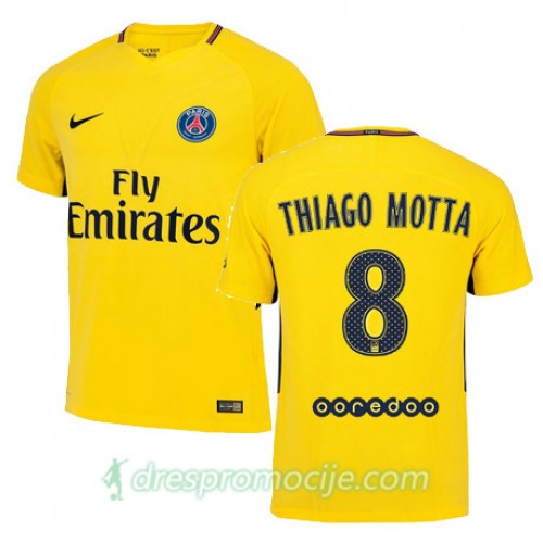 Paris SG Dres THIAGO MOTTA Gostujući 2017/18 Kratkih Rukava Paris SG Dres THIAGO MOTTA Gostujući 2017/18 Kratkih Rukava