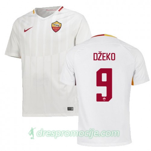 Roma Dres DZEKO Gostujući 2017/18 Kratkih Rukava Roma Dres DZEKO Gostujući 2017/18 Kratkih Rukava