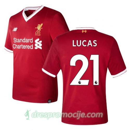 Liverpool Dres LUCAS Domaći 2017/18 Kratkih Rukava Liverpool Dres LUCAS Domaći 2017/18 Kratkih Rukava