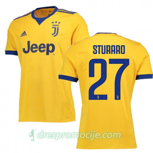 Juventus Dres STURARO Gostujući 2017/18 Kratkih Rukava Juventus Dres STURARO Gostujući 2017/18 Kratkih Rukava
