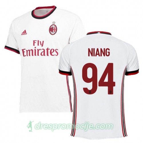 Milan Dres NIANG Gostujući 2017/18 Kratkih Rukava Milan Dres NIANG Gostujući 2017/18 Kratkih Rukava