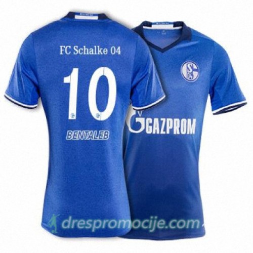 Schalke Dres BENTALEB Domaći 2017/18 Kratkih Rukava Schalke Dres BENTALEB Domaći 2017/18 Kratkih Rukava