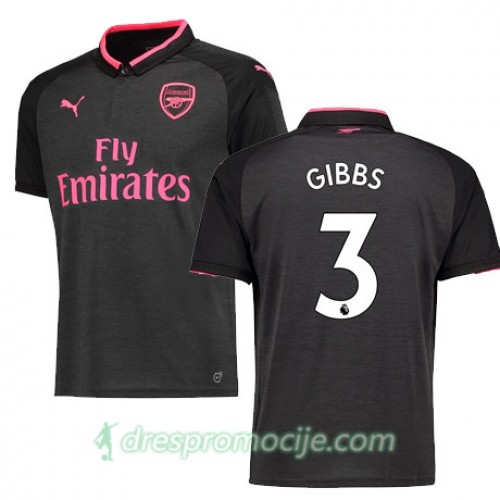Arsenal Dres GIBBS Treći 2017/18 Kratkih Rukava Arsenal Dres GIBBS Treći 2017/18 Kratkih Rukava