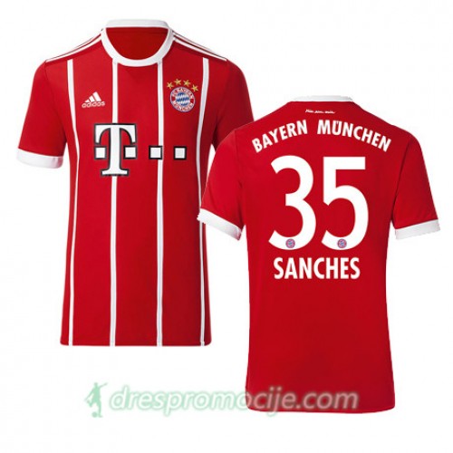 FC Bayern München Dres SANCHES Domaći 2017/18 Kratkih Rukava FC Bayern München Dres SANCHES Domaći 2017/18 Kratkih Rukava