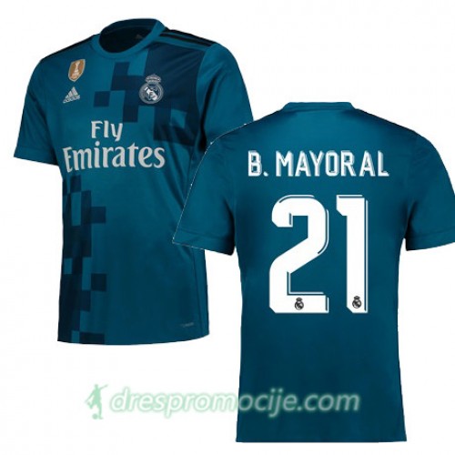 Real Madrid Dres BORJA MAYORAL Treći 2017/18 Kratkih Rukava Real Madrid Dres BORJA MAYORAL Treći 2017/18 Kratkih Rukava