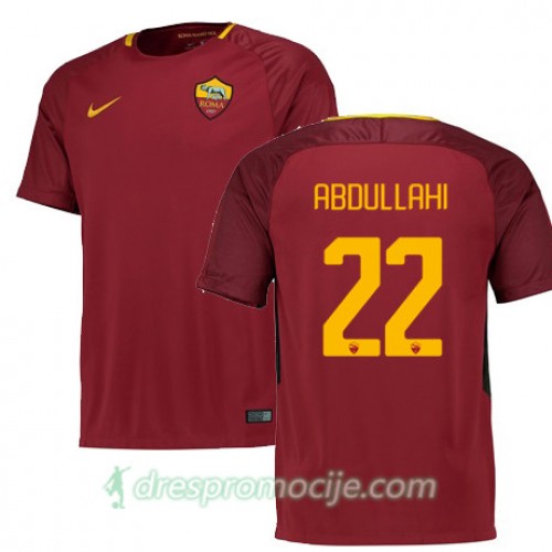 Roma Dres ABDULLAHI Domaći 2017/18 Kratkih Rukava Roma Dres ABDULLAHI Domaći 2017/18 Kratkih Rukava