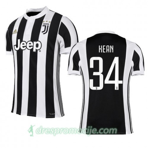 Juventus Dres KEAN Domaći 2017/18 Kratkih Rukava Juventus Dres KEAN Domaći 2017/18 Kratkih Rukava