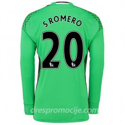 Manchester United Dres S ROMERO Gostujući 2017/18 Dugim Rukavima Manchester United Dres S ROMERO Gostujući 2017/18 Dugim Rukavima