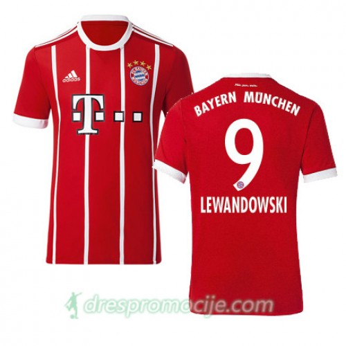 FC Bayern München Dres LEWANDOWSKI Domaći 2017/18 Kratkih Rukava FC Bayern München Dres LEWANDOWSKI Domaći 2017/18 Kratkih Rukava
