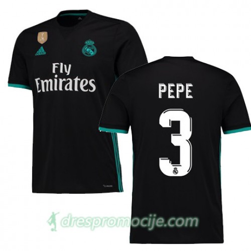 Real Madrid Dres PEPE Gostujući 2017/18 Kratkih Rukava Real Madrid Dres PEPE Gostujući 2017/18 Kratkih Rukava