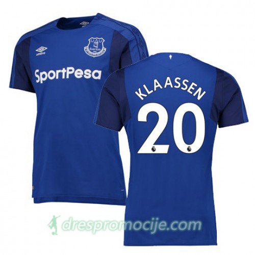 Everton Dres KLAASSEN Domaći 2017/18 Kratkih Rukava Everton Dres KLAASSEN Domaći 2017/18 Kratkih Rukava