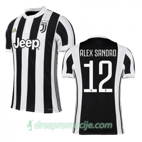 Juventus Dres ALEX SANDRO Domaći 2017/18 Kratkih Rukava Juventus Dres ALEX SANDRO Domaći 2017/18 Kratkih Rukava