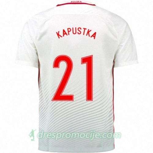 Poljska Dres BARTOSZ KAPUSTKA Domaći Euro 2016 Poljska Dres BARTOSZ KAPUSTKA Domaći Euro 2016