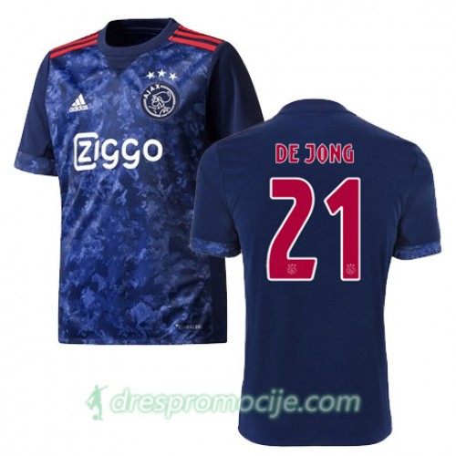 AFC Ajax Dres FRENKIE DE JONG Gostujući 2017/18 Kratkih Rukava AFC Ajax Dres FRENKIE DE JONG Gostujući 2017/18 Kratkih Rukava