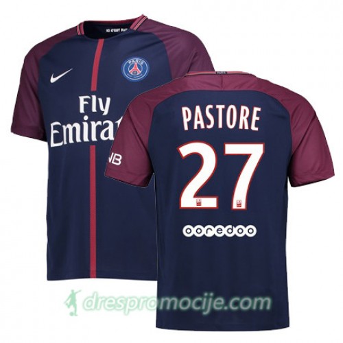 Paris SG Dres JAVIER PASTORE Domaći 2017/18 Kratkih Rukava Paris SG Dres JAVIER PASTORE Domaći 2017/18 Kratkih Rukava
