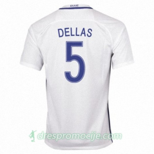 Grčka Dres TRAIANOS DELLAS Domaći 2016/17 Kratkih Rukava Grčka Dres TRAIANOS DELLAS Domaći 2016/17 Kratkih Rukava
