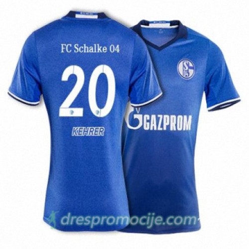 Schalke Dres KEHRER Domaći 2017/18 Kratkih Rukava Schalke Dres KEHRER Domaći 2017/18 Kratkih Rukava